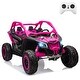preview thumbnail 13 of 40, 2 Seats Ride on UTV with Remote Control for Kids Pink