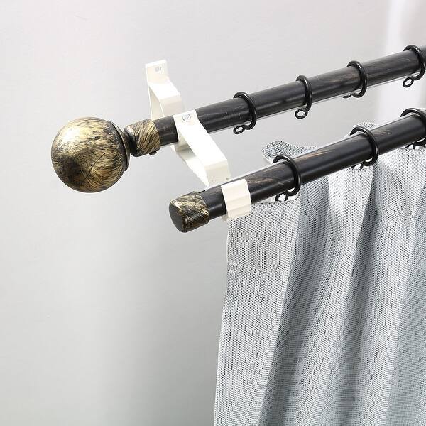 Shop Aluminum Alloy Drapery Holder Hanger Wall Hook Curtain Rod