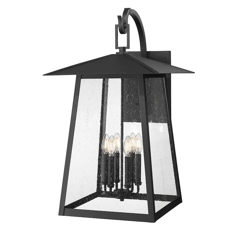 Z-Lite 5015XXL Rainer 6 Light 31" Tall Marine Grade Outdoor Wall - Black
