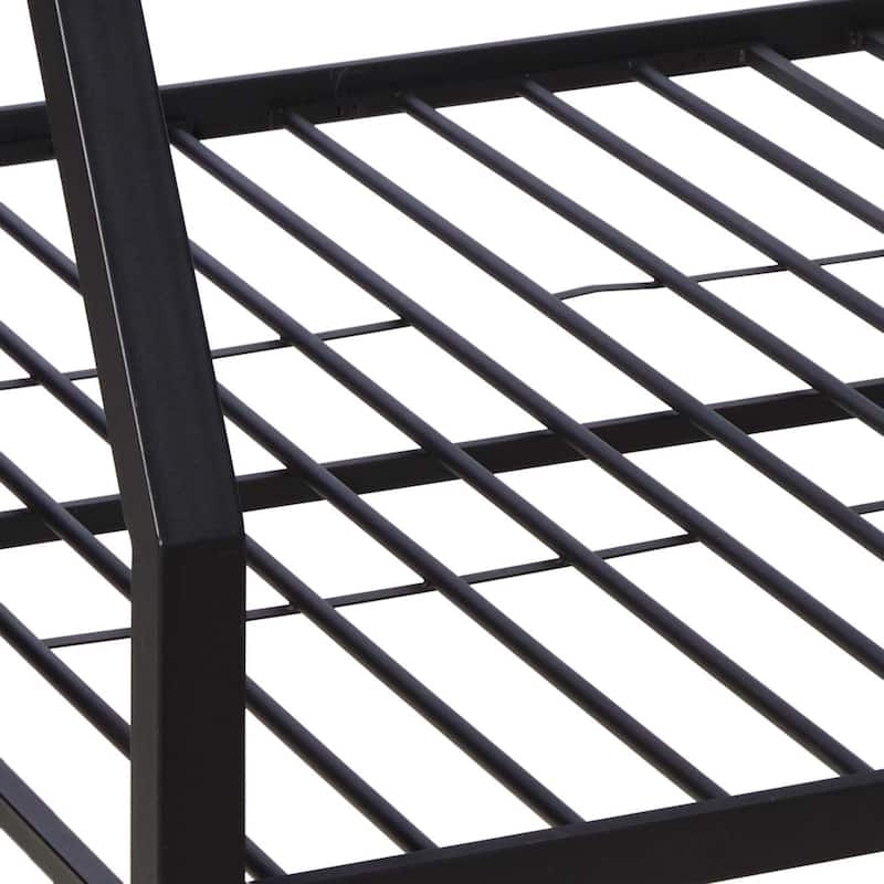 Metal Bunk Bed With Slide,Kids House Bed,Safety Barrier