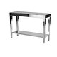 preview thumbnail 2 of 8, Allan Andrews Mirrored Console Table with Bottom Shelf