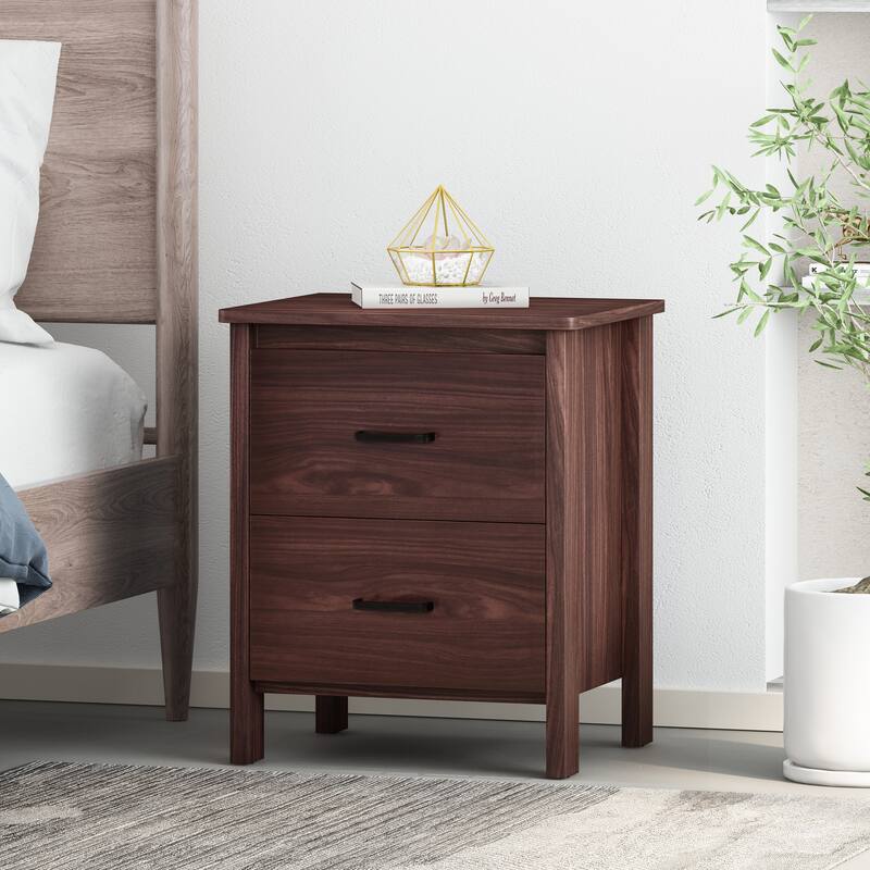 Bedroom Bedside Table Side Table, Coffee Table Accent Cabinet - Wenge