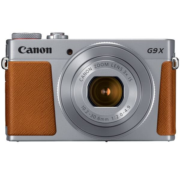 Shop Canon Powershot G9 X Mark Ii Digital Camera Silver With 32gb Bundle Overstock 20165650