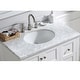 preview thumbnail 13 of 17, BATHLET 36 inch White Bathroom Vanity Set with Marble Top, Right Sink