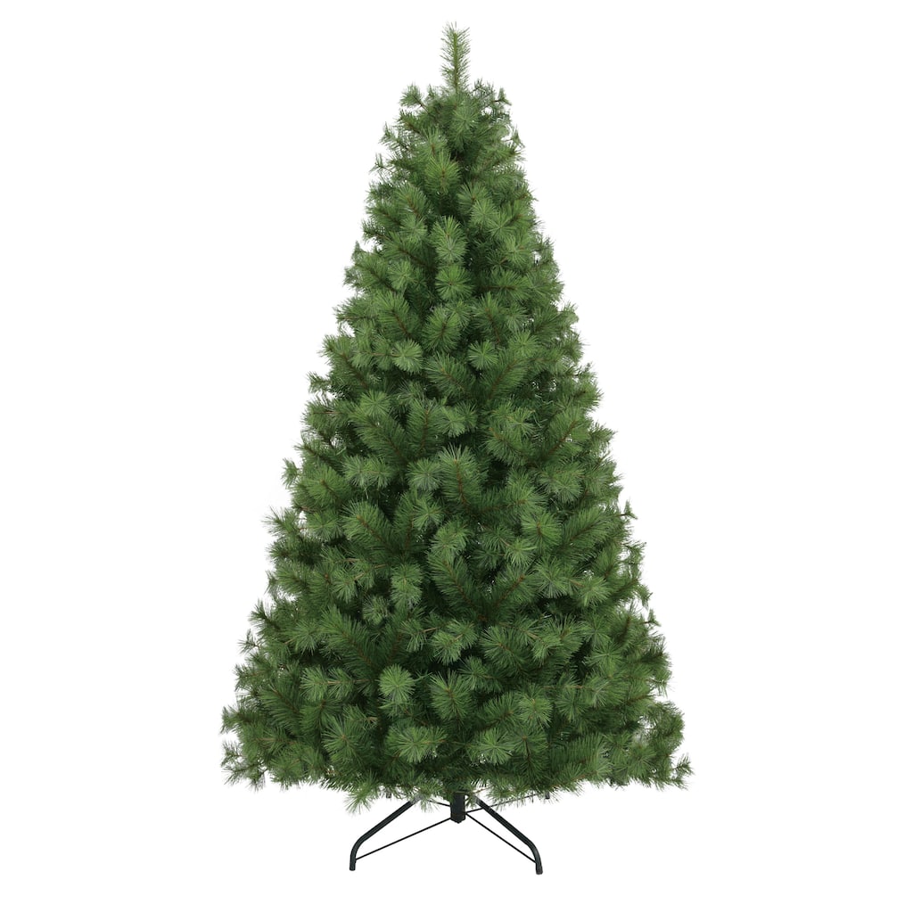 Puleo International 7.5' Unlit Artificial Colorado Pine Christmas Tree