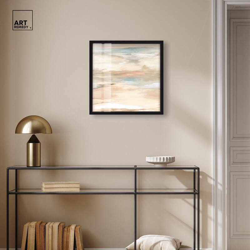 Roseate Skyfall I Shadowbox by Art Remedy