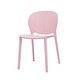 preview thumbnail 4 of 4, Gyna 14 Inch Kids Side Chair, Round Dotted Backrest, Set of 4, Armless, Pink