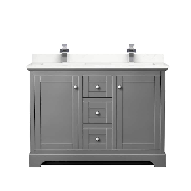 Wyndham Collection WCV232348D-QTZ-UNSMXX Avery 48" Free Standing