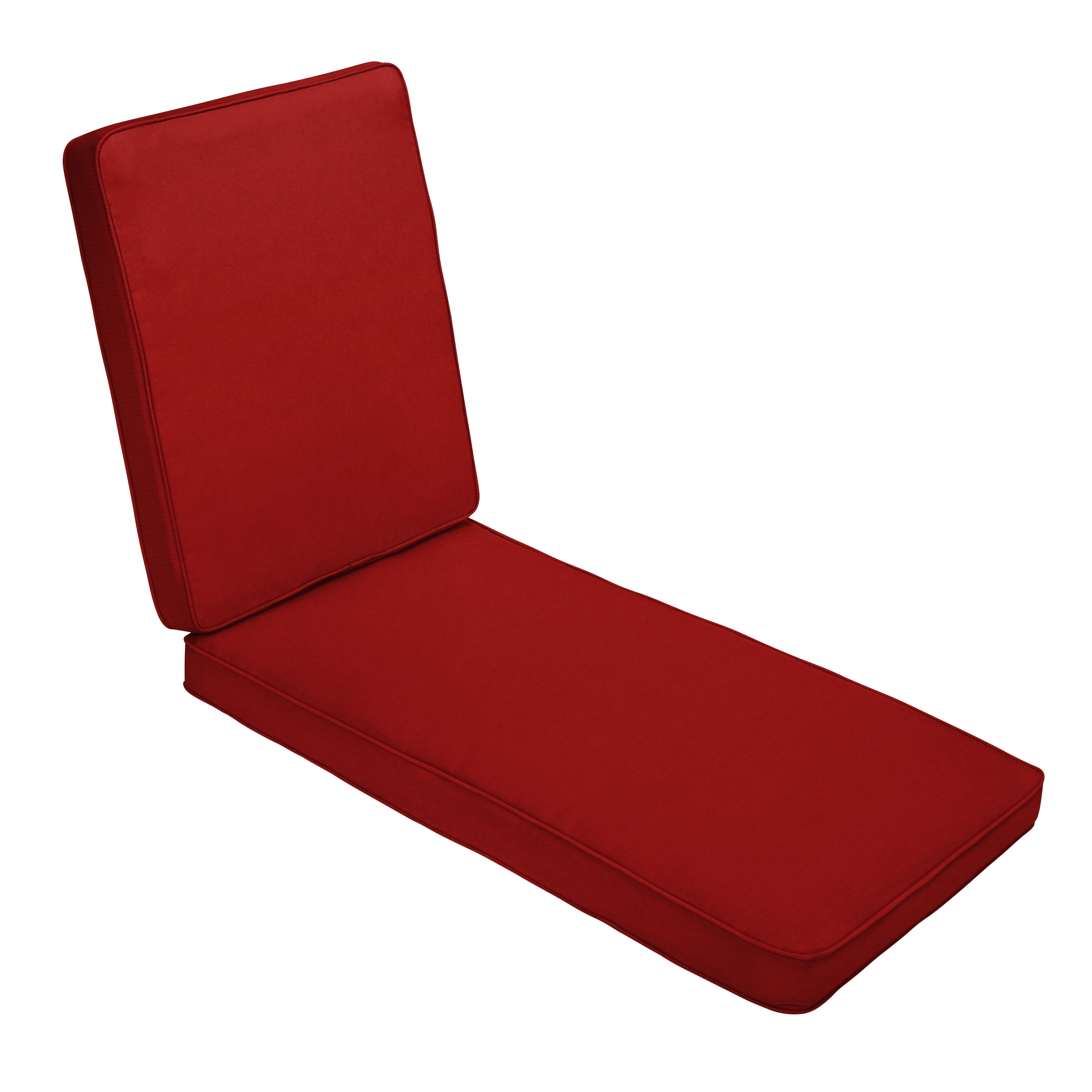 25 inch wide online chaise lounge cushion