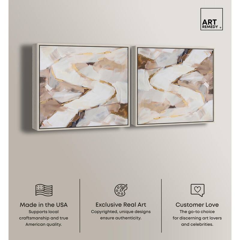 Assembled Color Pallete II Canvas by Art Remedy