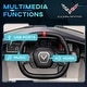preview thumbnail 15 of 18, Chevrolet Corvette Licensed 12V Ride-On Car with LED Headlights, Horn, and Suspension System for 3-6 Years Toddlers