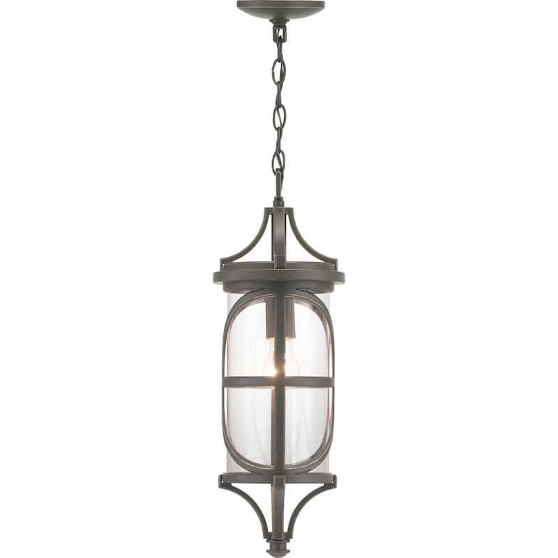 Progress Lighting Morrison Single Light 8" Wide Outdoor Mini Pendant