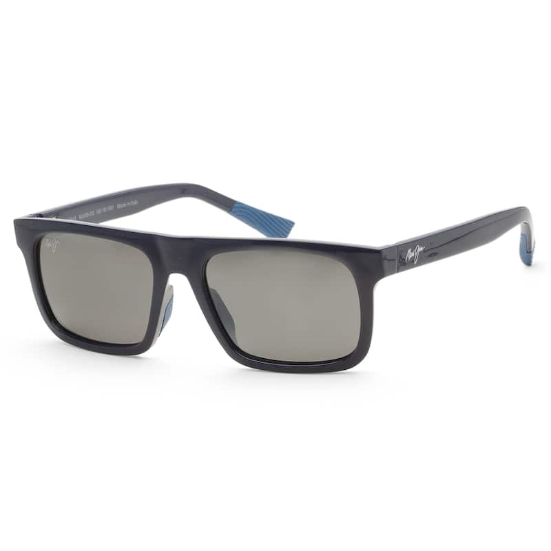 Maui Jim Men's Opio 56 mm Blue Sunglasses MJ0616S-004