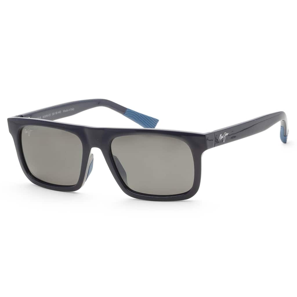 Maui Jim Men's Opio 56 mm Blue Sunglasses MJ0616S-004