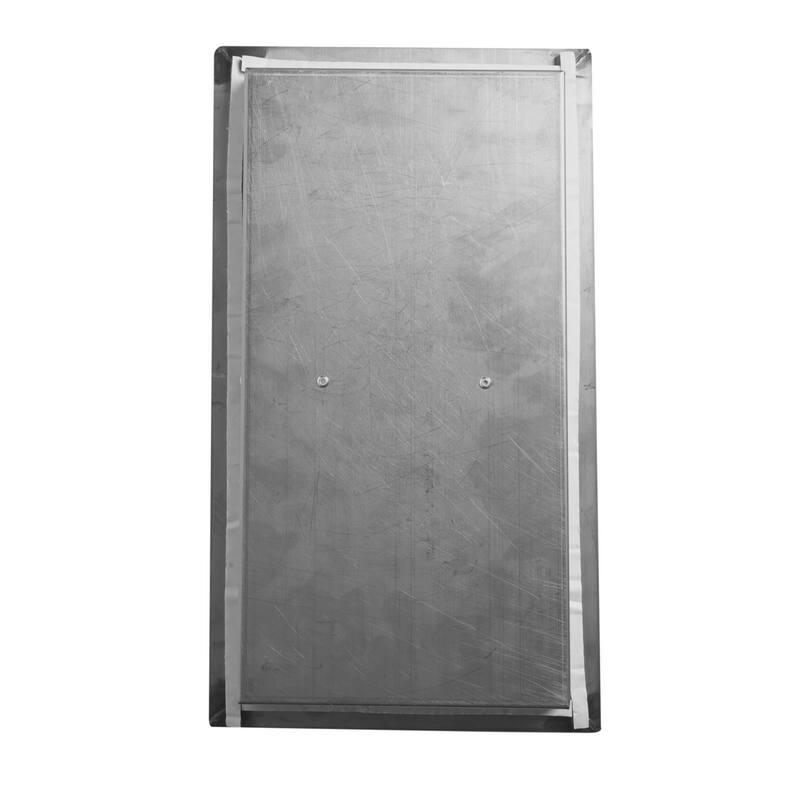 ALFI brand ABTPN88-PSS Polished Stainless Steel Recessed Toilet Paper Holder Niche - Grey