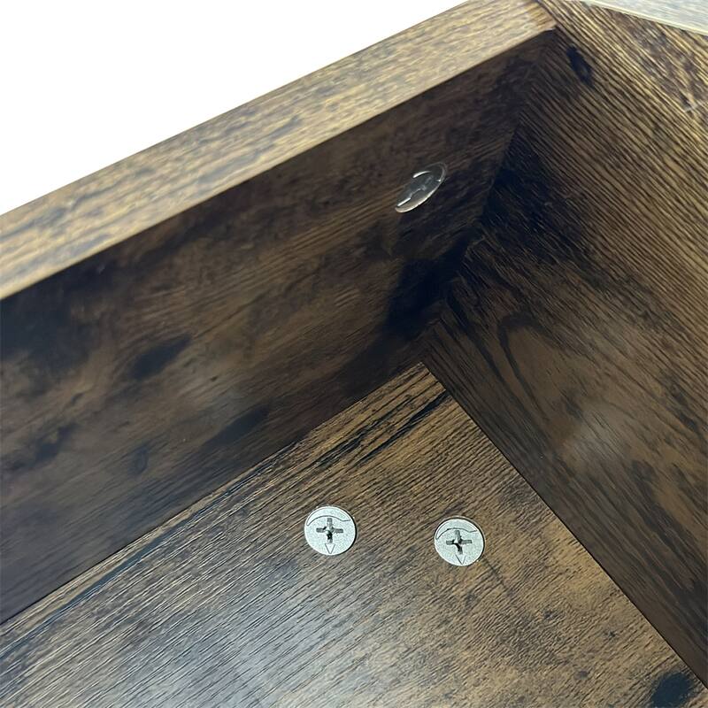 23.62" Hexagonal Coffee Table Side Table Nightstand