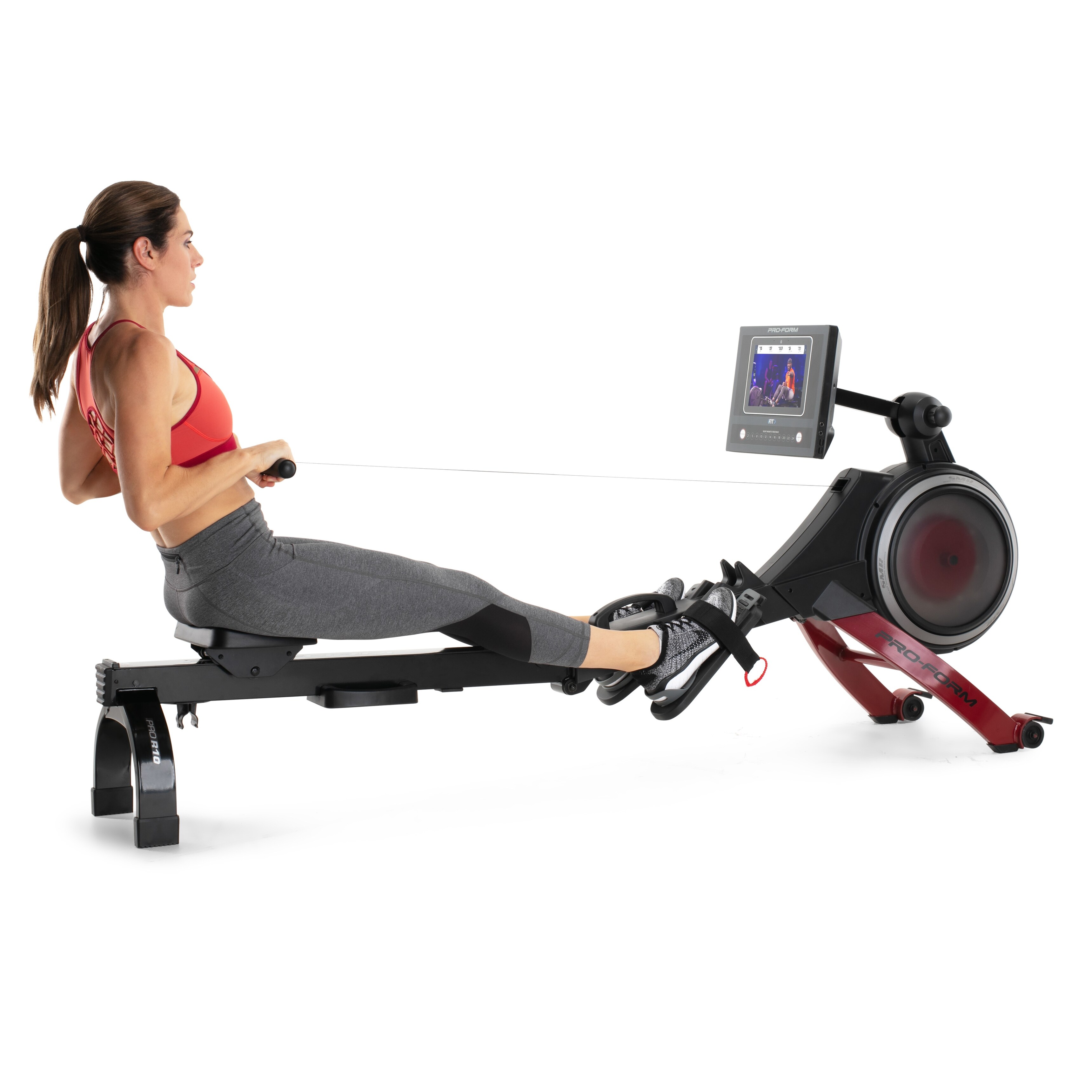 ProForm Pro R10 Rower with 10undefined Touchscreen and SpaceSaver Design Bed Bath Beyond 34442113