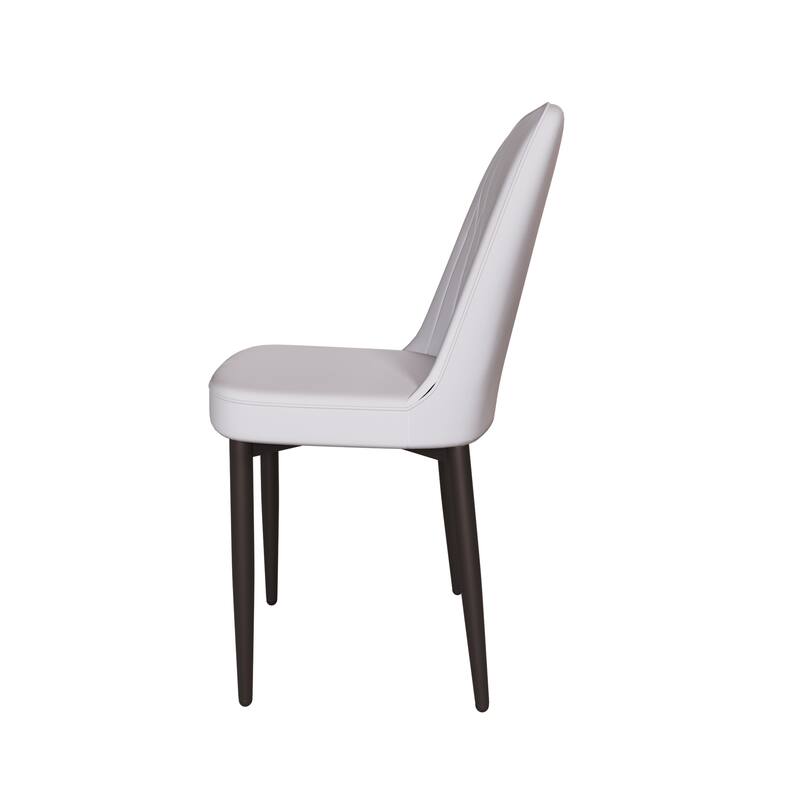 Set Of 4 Dining Chair with Metal Leg