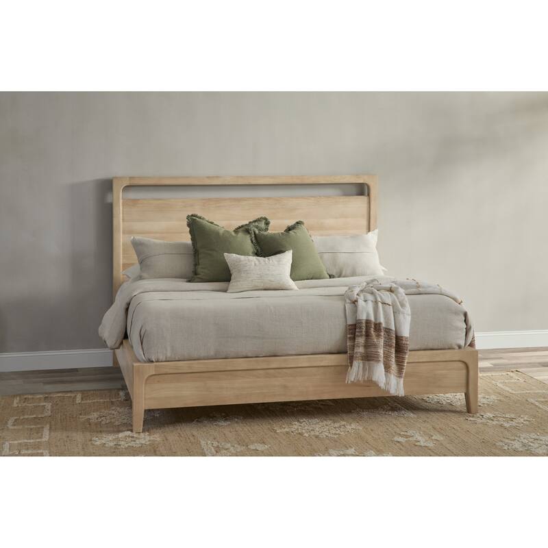 Classic Home Laguna Mango Wood Platform Bed - King