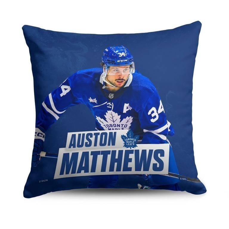 NHL Player 18 Inch Throw Pillow