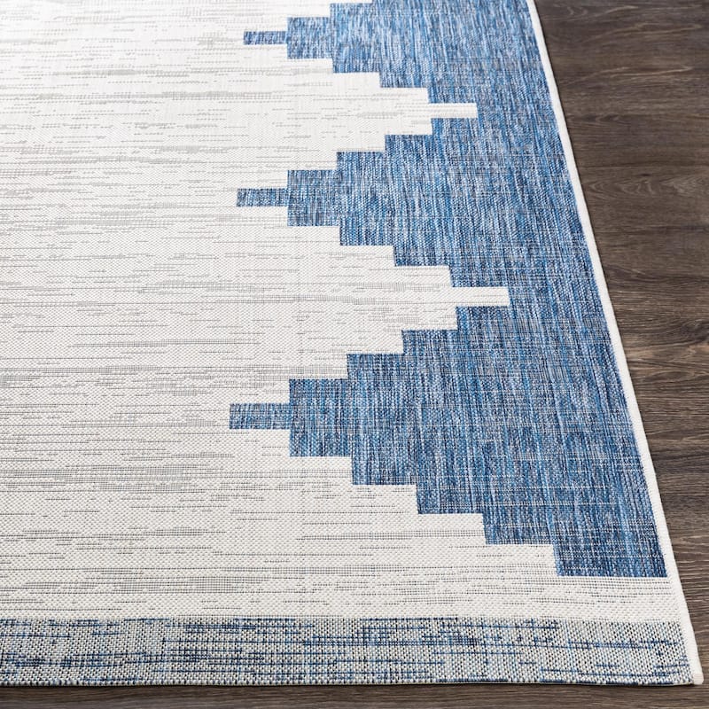 Livabliss Eagean Bohemian Diamond Indoor / OutdoorArea Rug