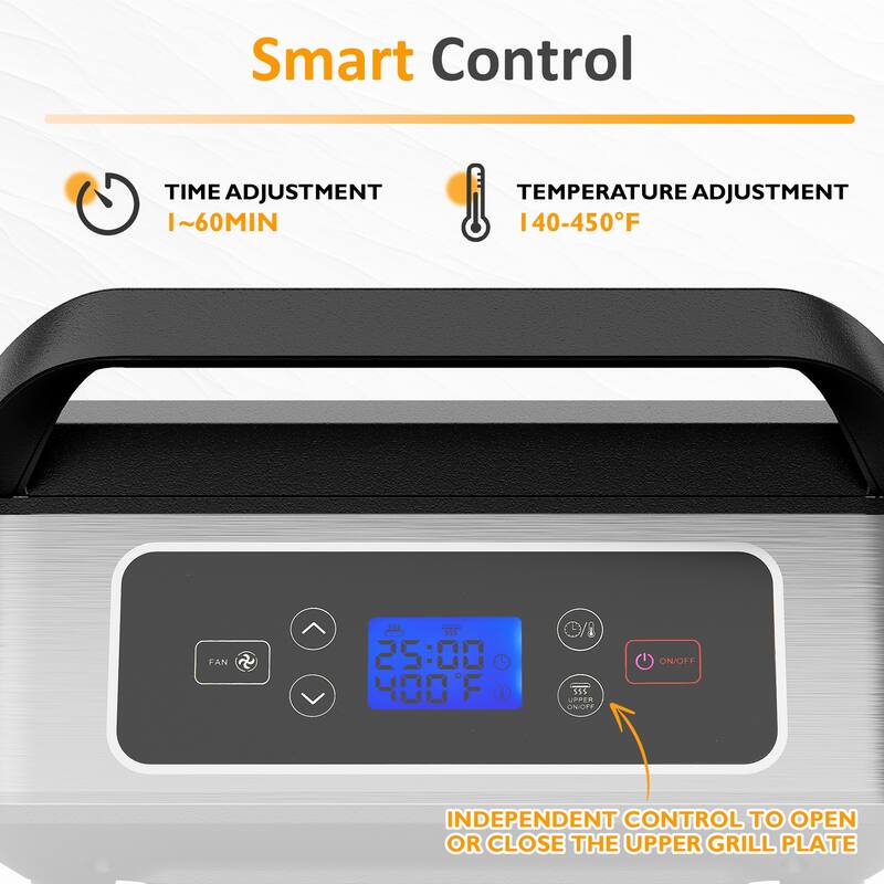 1300W Smokeless Indoor Grill