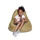 preview thumbnail 9 of 41, Jaxx Nimbus Spandex Bean Bag Chair for Kids dorado