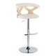 preview thumbnail 106 of 141, Carson Carrington Viby Adjustable Bar Stool with Rounded T Footrest (Set of 2)