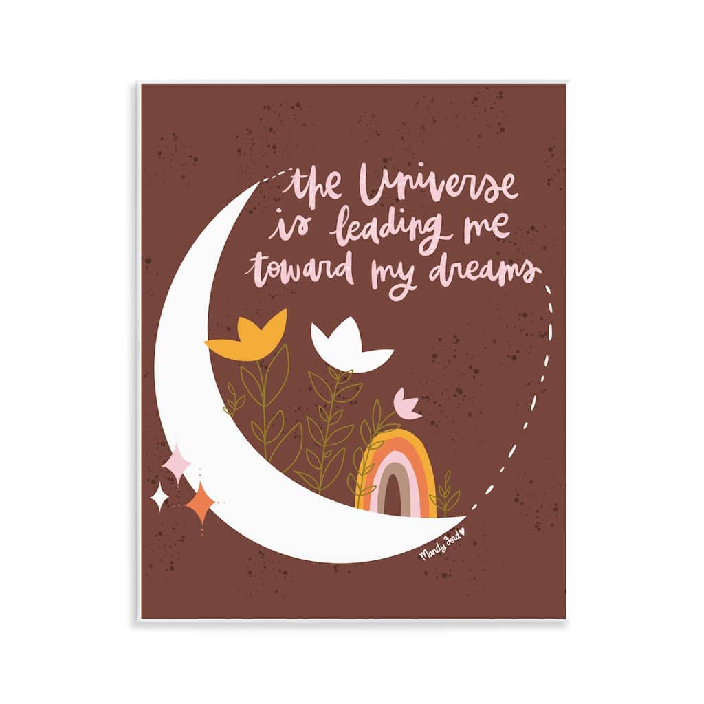 Stupell Leading Me To My Dreams Wall Plaque Art Design By Mandy Ford Art + Illustration