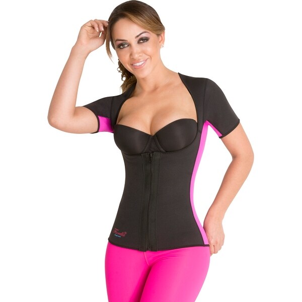 Sauna vest with sleeves