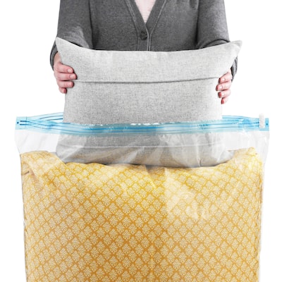 Whitmor Spacemaker Vacuum Storage Bag - White