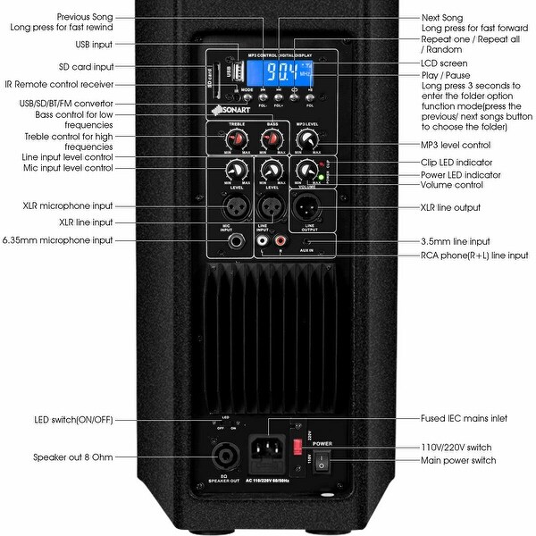 sonart powered speaker