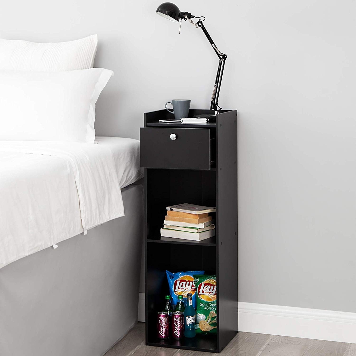 Extra tall shop bedside tables