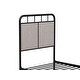 preview thumbnail 9 of 7, Modern Twin Bed Frame with Unique Flower System, Steel Structure, Easy Assembly, Ideal for Memory Foam Mattresses