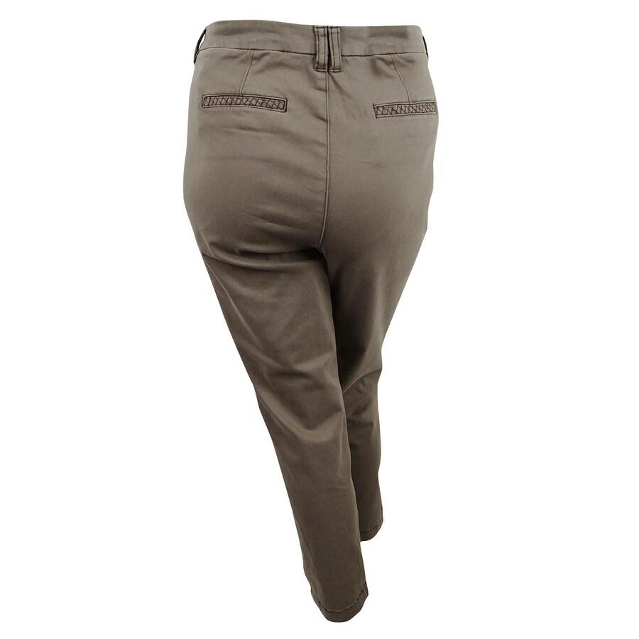 women's chino pants plus size