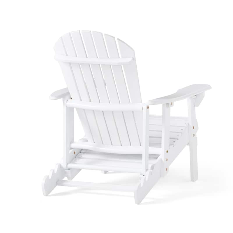 Hayle Reclining Wood Adirondack Chair (Set of 2) by Christopher Knight Home