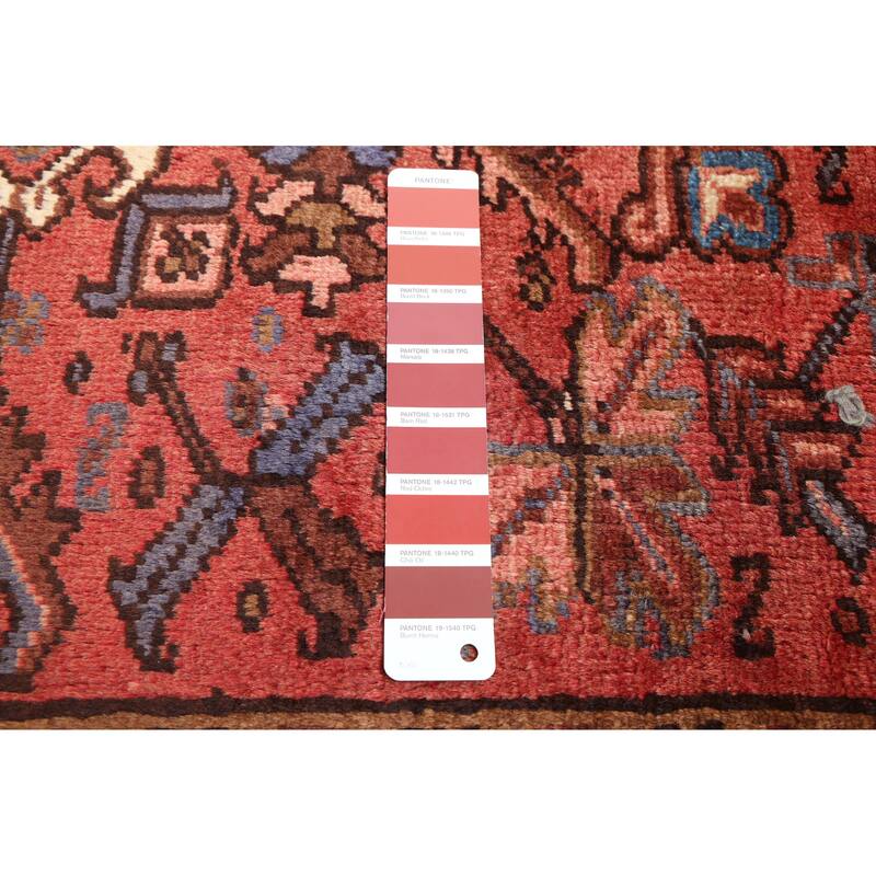 ECARPETGALLERY Hand-knotted Sarabi Red Wool Rug - 8'3 x 10'10