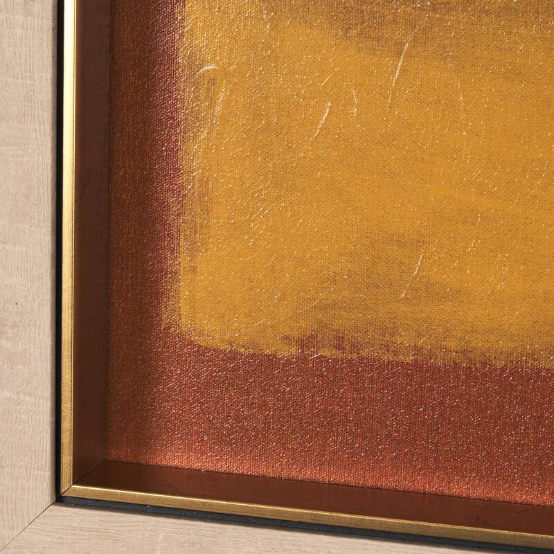 Langarfoss by Maja Gunnarsdottir a Hand Embellished Textured Framed Art Print