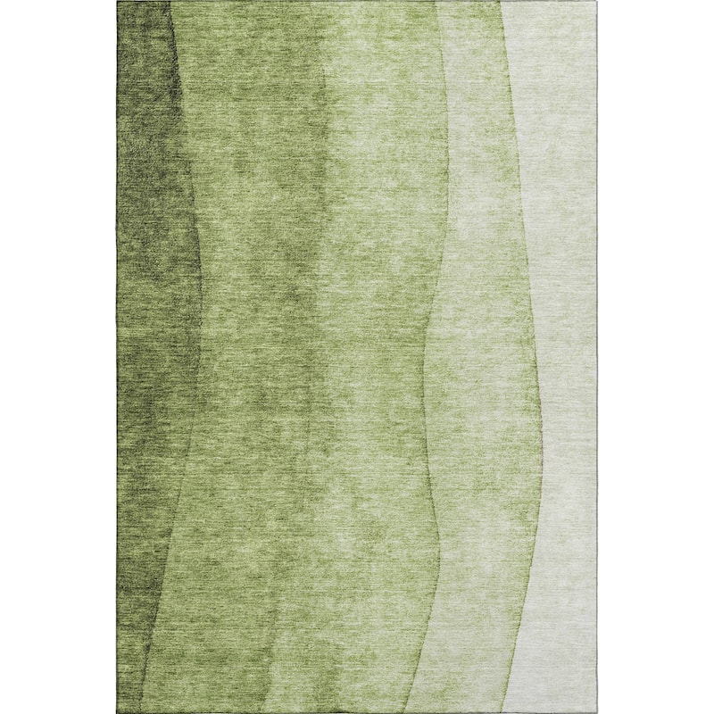 Premium Washable Super Soft Ombre Stripes Mayfield Rug