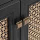 preview thumbnail 7 of 12, SAFAVIEH Piran 63-inch 4-Door Storage Media TV Stand - 63.1" W x 16.3" D x 31.7" H