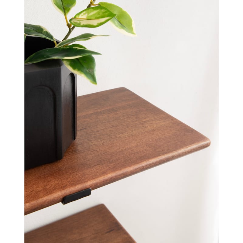 Kate and Laurel Atwood Wall Shelf - 32x10x30