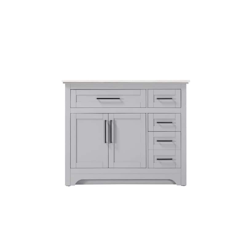 Nathaniel Single Bathroom Vanity (32-42 inch)
