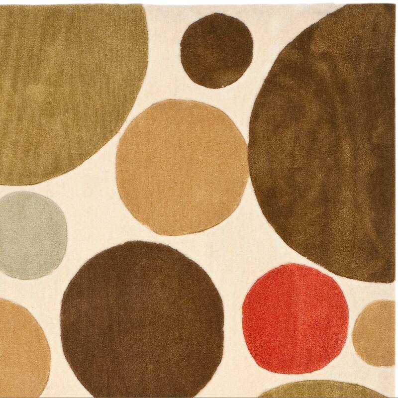 SAFAVIEH Handmade Modern Art Oprea Modern Polyester Rug