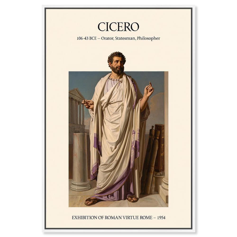 Visual Representation of Cicero Canvas by Art Remedy