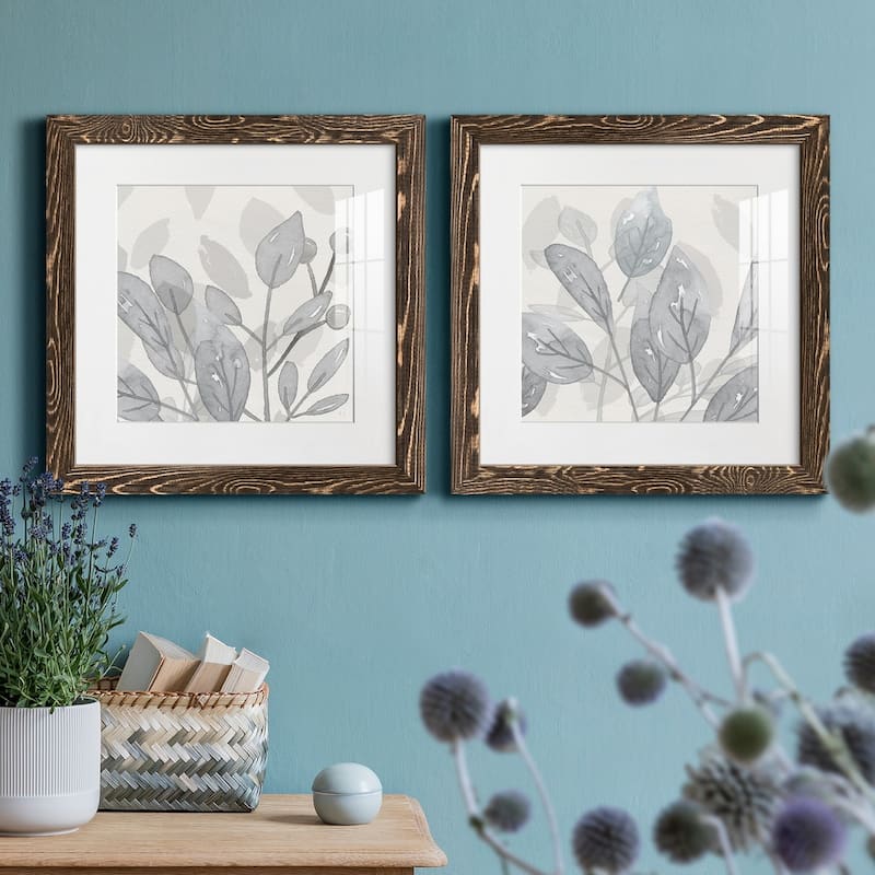 Shadow Leaves I-Premium Framed Print - Ready to Hang