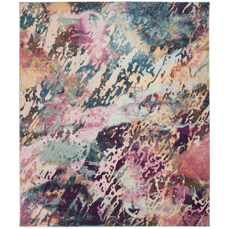 SAFAVIEH Savannah Fronnie Boho Oriental Polyester Rug