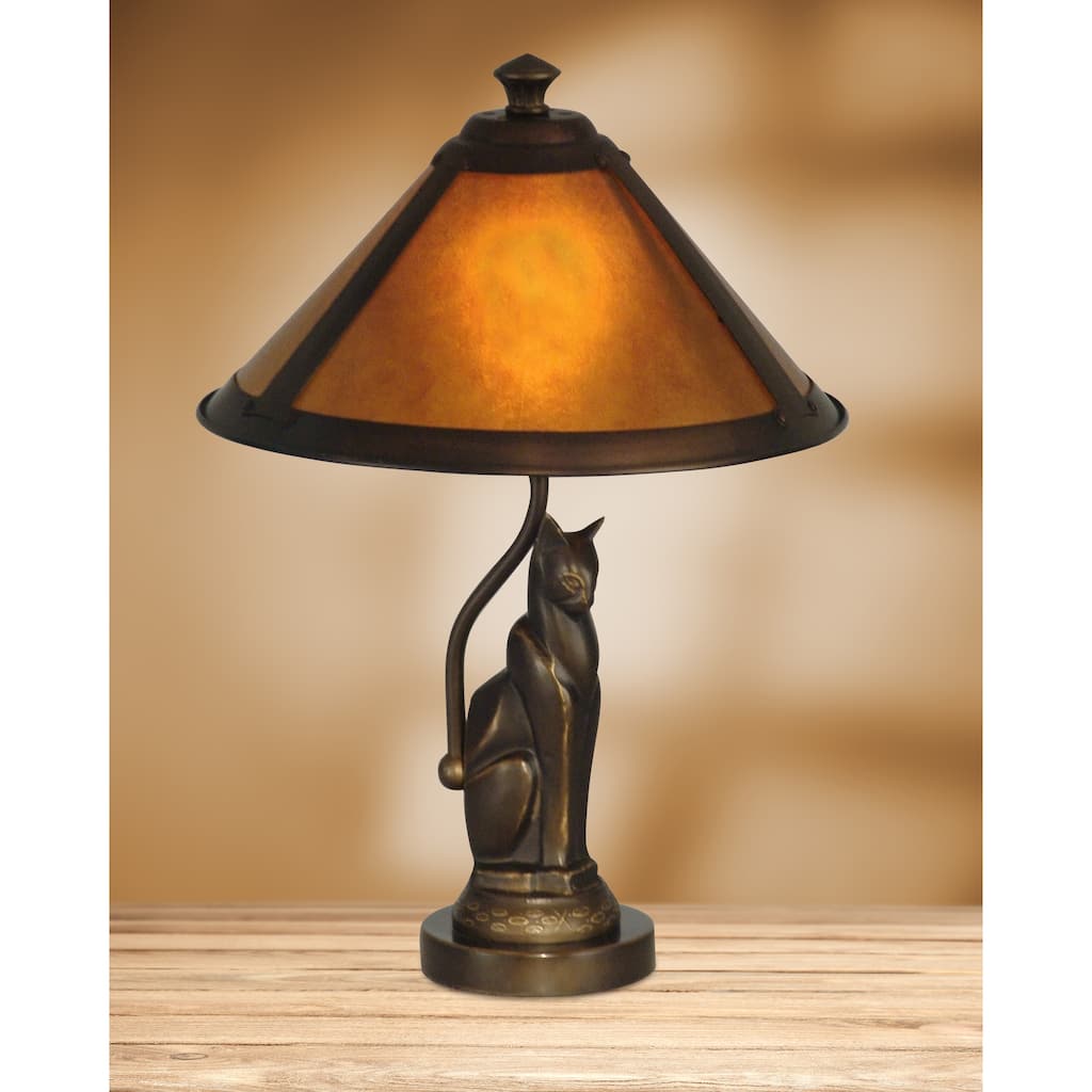 Ginger Mica Accent Table Lamp