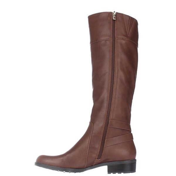 Shop Alfani Womens JADAH Closed Toe Mid-Calf Riding Boots ...
