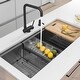 preview thumbnail 34 of 32, STYLISH Stainless Steel Single Handle Foldable Pull Down Kitchen Faucet