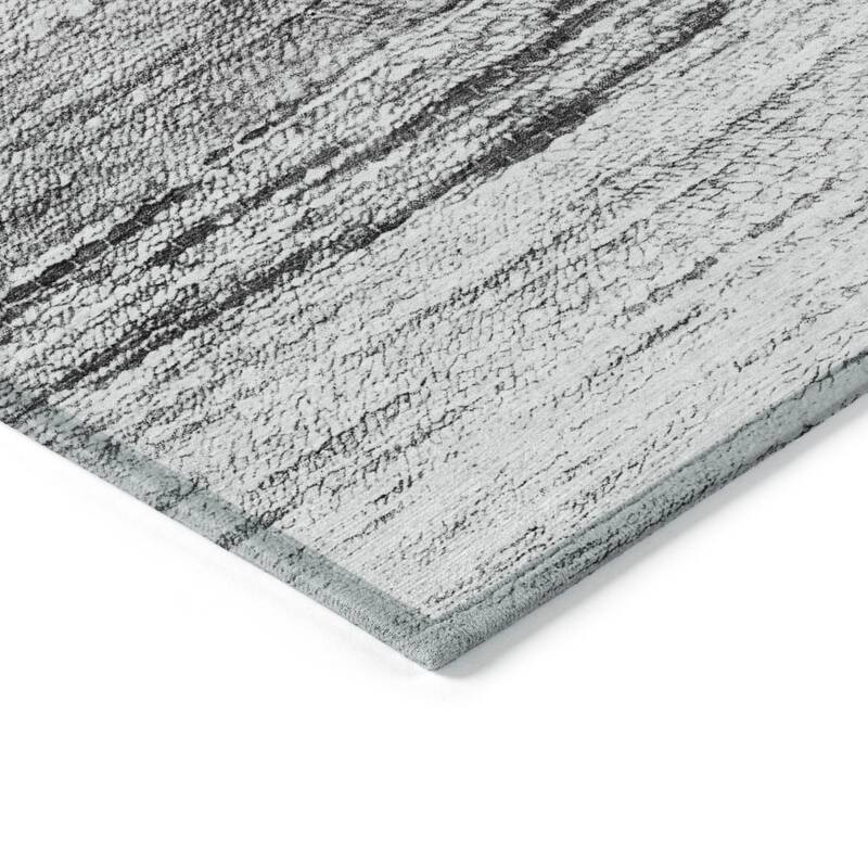 HomeRoots Ombre Transitional Rectangle Outdoor Rug